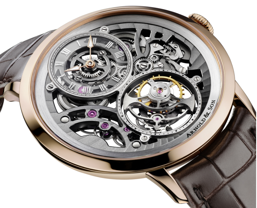 Arnold & Son UTTE Skeleton Replica Watch Is Thinnest Skeleton Tourbillon Replica Watch Releases 