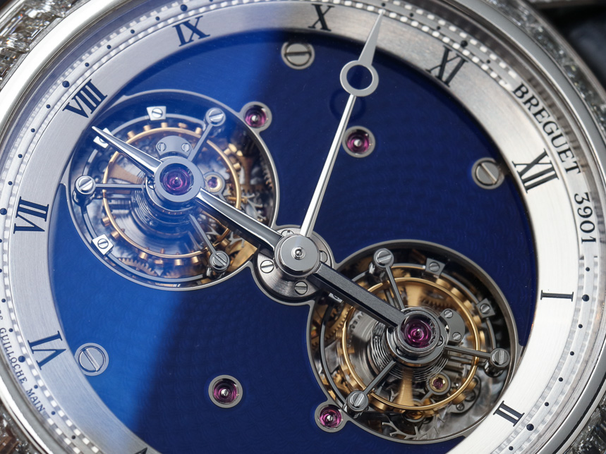 Breguet Double Tourbillon 5349 Replica Watch With Diamonds Hands-On Hands-On 