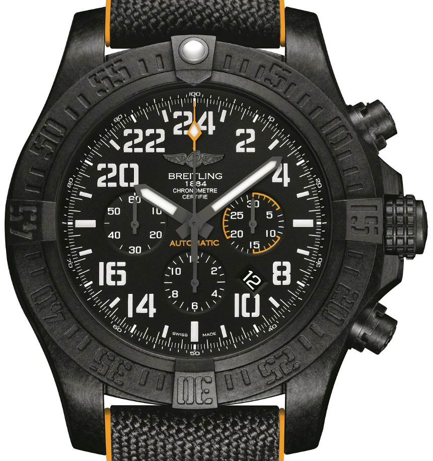 Breitling Avenger Hurricane Replica Watch Featuring New Lightweight 'Breitlight' Polymer Replica Watch Releases 