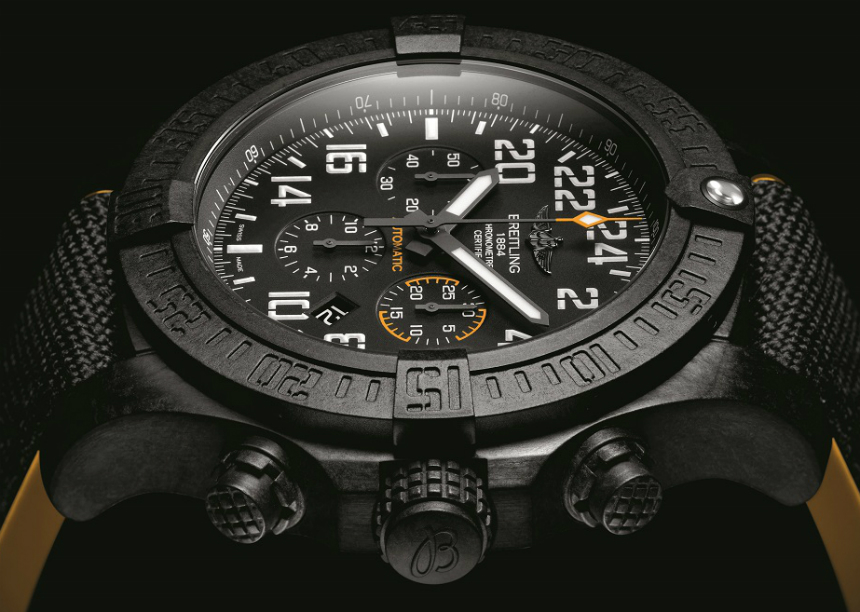 Breitling Avenger Hurricane Replica Watch Featuring New Lightweight 'Breitlight' Polymer Replica Watch Releases 
