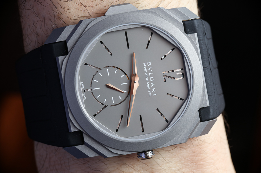 Bulgari Octo Finissimo Minute Repeater Replica Watch Is World's Thinnest Hands-On 