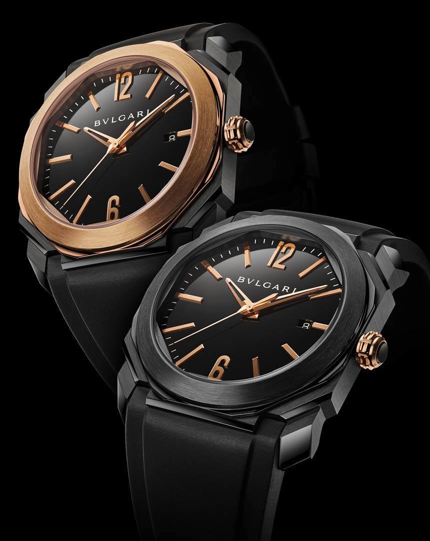 Bulgari Octo Ultranero Replica Watches In Four Versions For 2016 Replica Watch Releases 