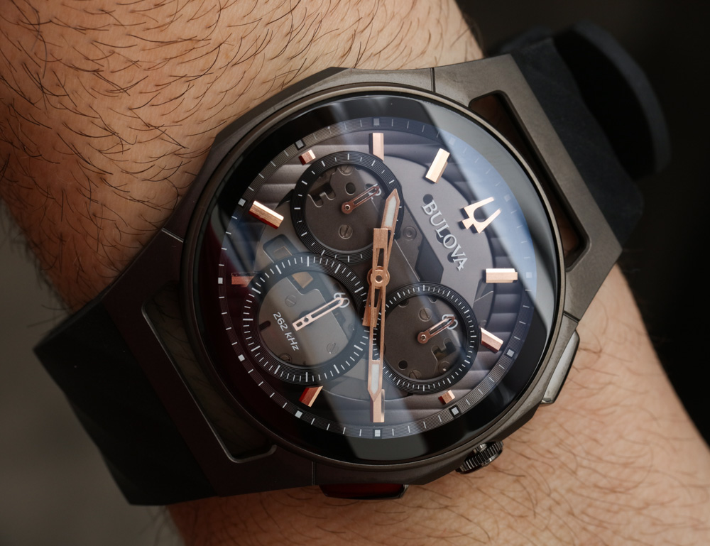 Bulova CURV Replica Watches With Curved Chronograph Movements Hands-On Hands-On 