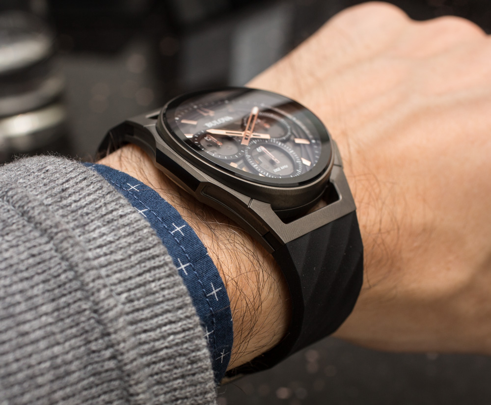 Bulova CURV Replica Watches With Curved Chronograph Movements Hands-On Hands-On 