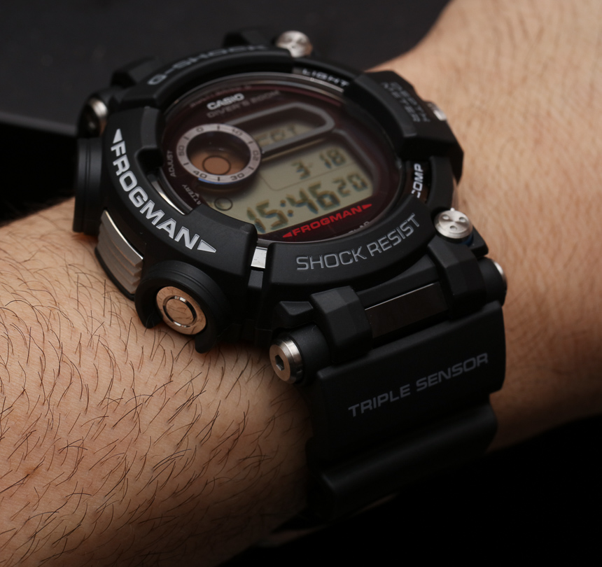 Casio G-Shock Frogman GWF-D1000 Hands-On: The Ultimate Diving Tool Replica Watch Hands-On 