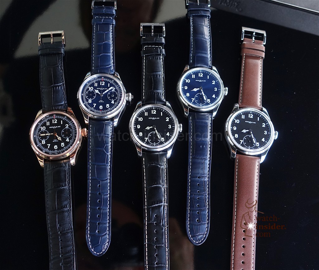 The entire Montblanc 1858 Collection