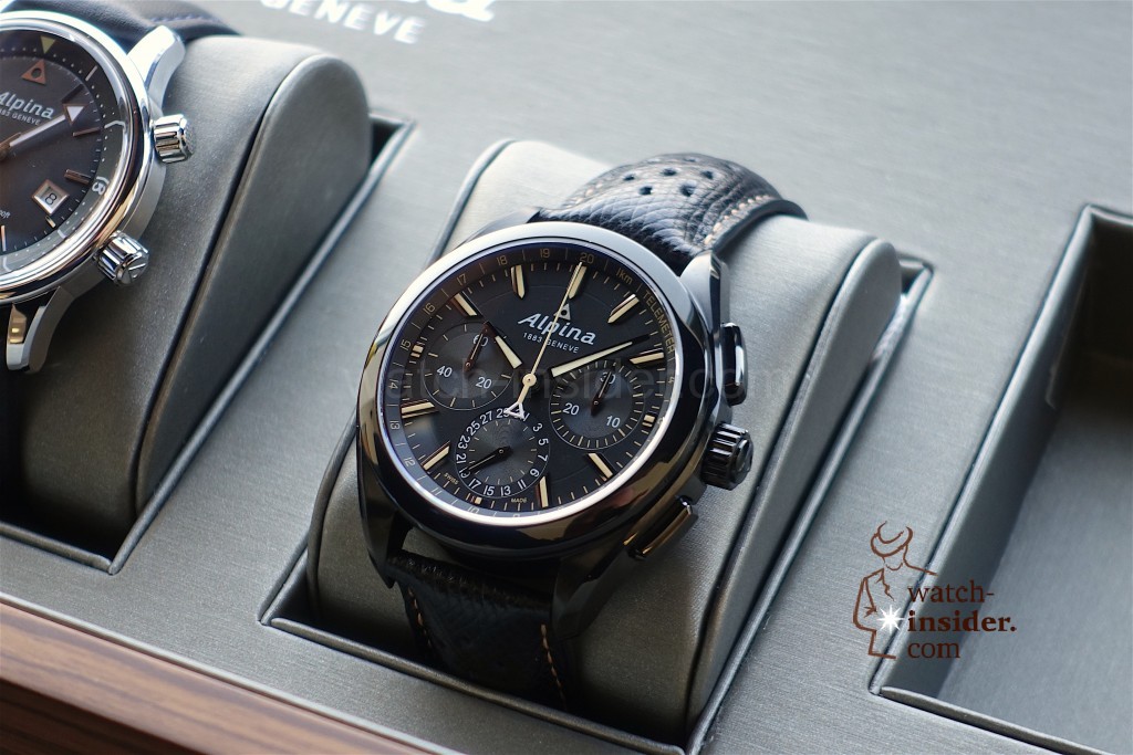 Alpina Full Black Alpiner 4 Manufacture Flyback Chronograph