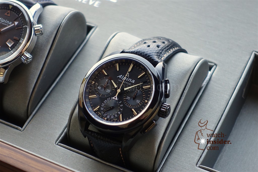 Alpina Full Black Alpiner 4 Manufacture Flyback Chronograph