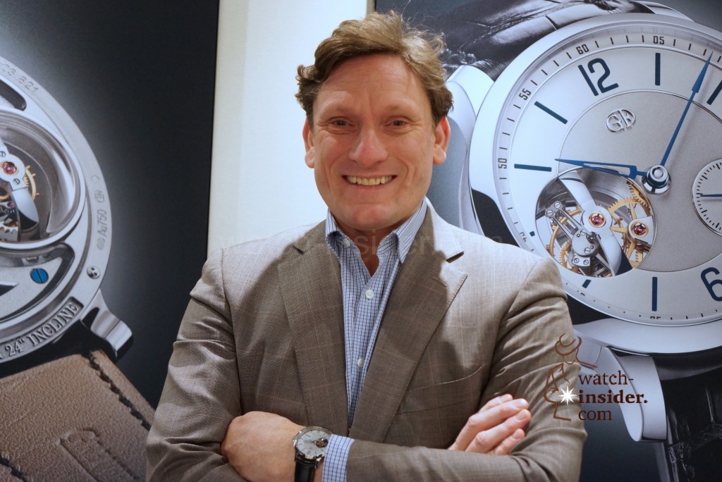 Stephen Forsey, co-founder of Greubel Forsey