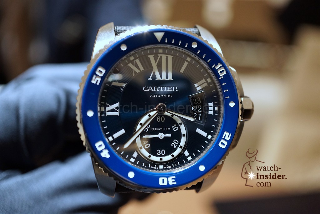 CARTIER Calibre de Cartier Diver Blue