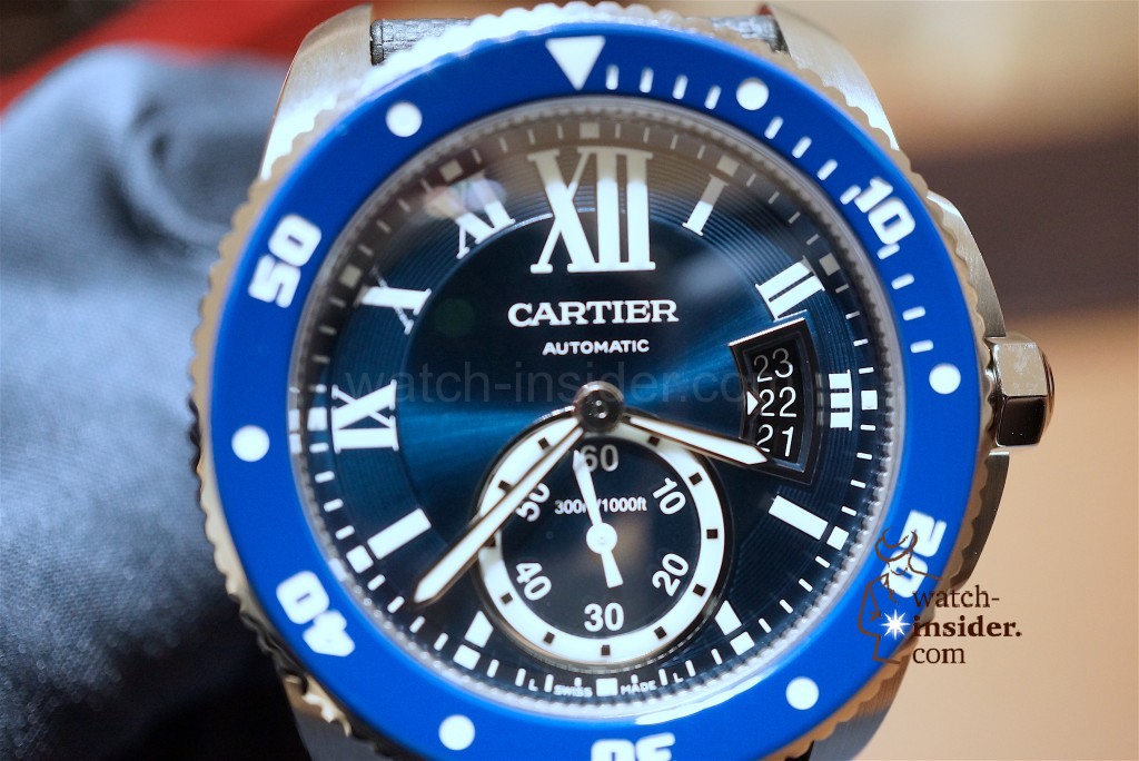 CARTIER Calibre de Cartier Diver Blue