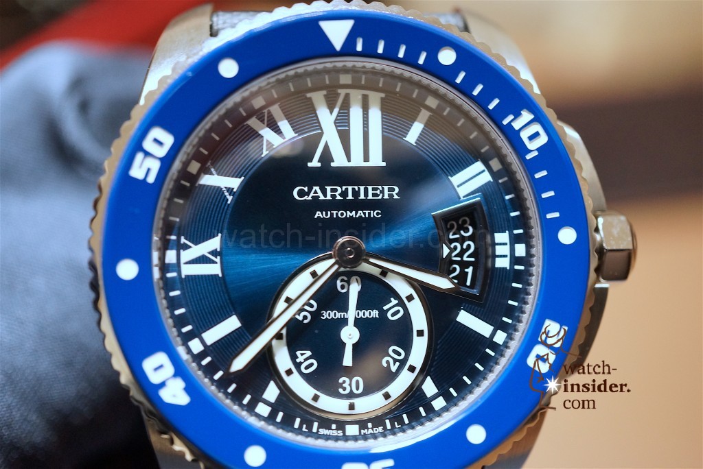 CARTIER Calibre de Cartier Diver Blue