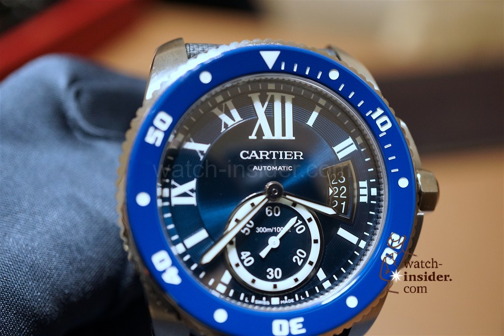 CARTIER Calibre de Cartier Diver Blue