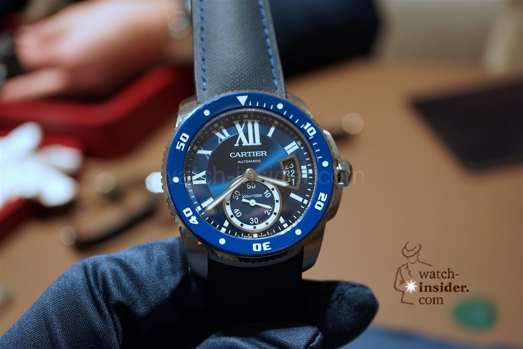 CARTIER Calibre de Cartier Diver Blue