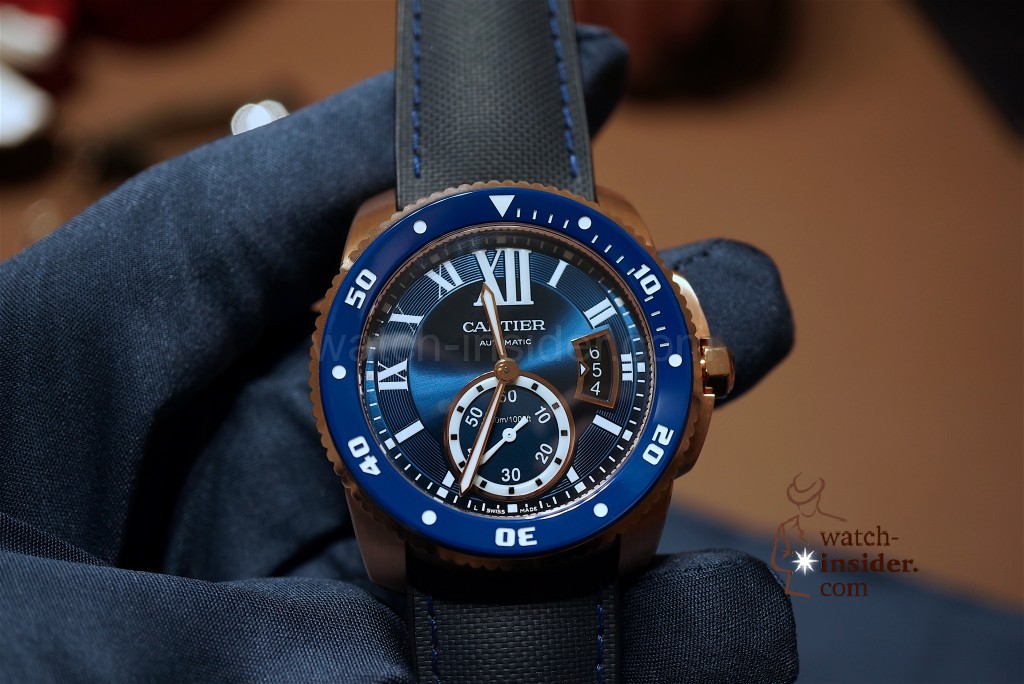 CARTIER Calibre de Cartier Diver Blue