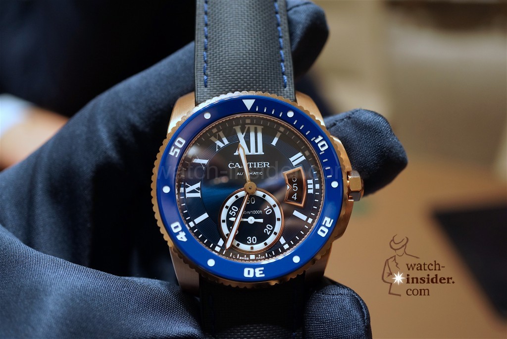 CARTIER Calibre de Cartier Diver Blue