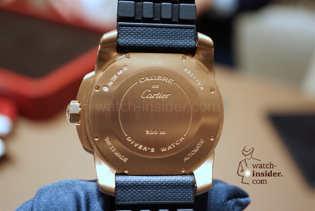 CARTIER Calibre de Cartier Diver Blue