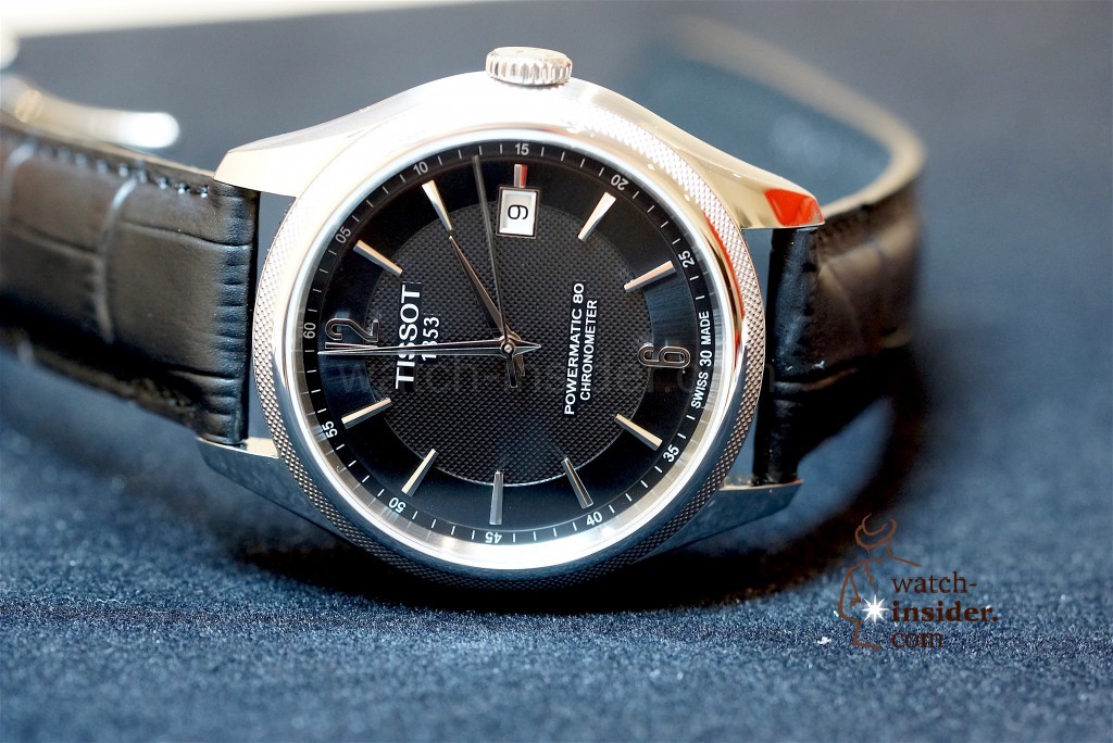 Tissot´s first wristwatch with a silicon balance-spring