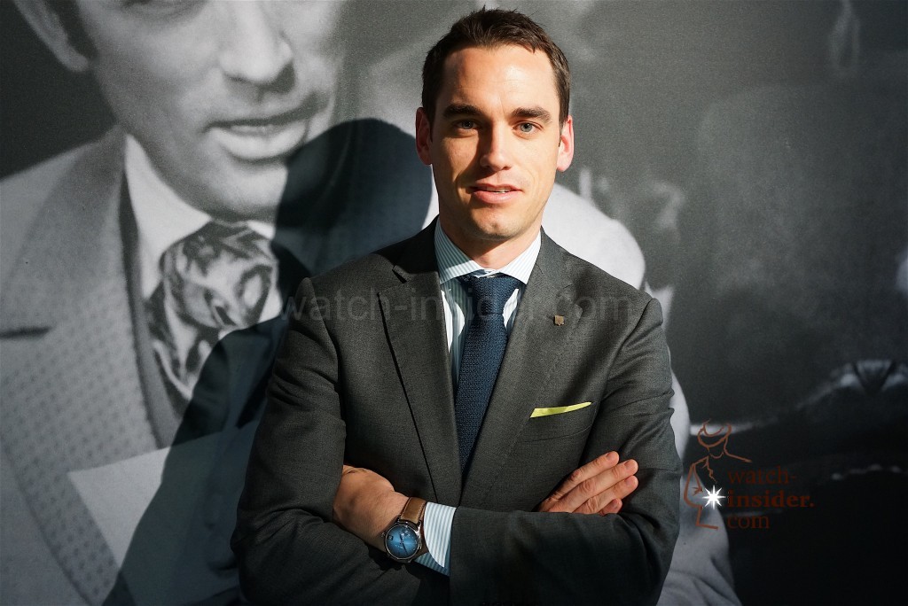 Edouard Meylan, CEO Moser & Cie. 