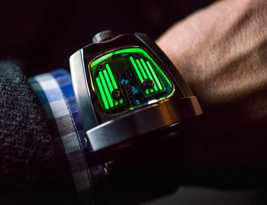 MB&F HMX Black Badger Replica Watch Hands-On Hands-On 