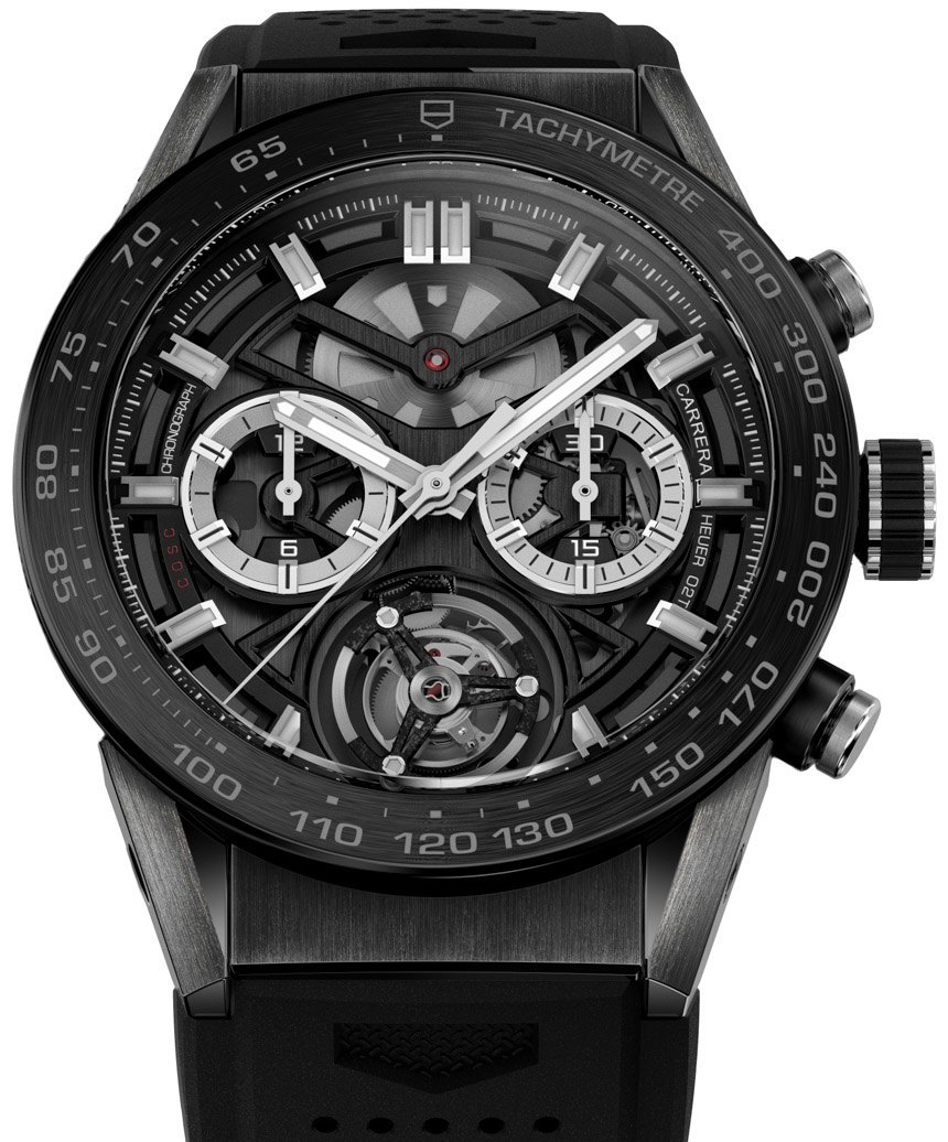 TAG Heuer Carrera Heuer-02T Tourbillon Replica Watch Officially Announced At $15,950 Replica Watch Releases 