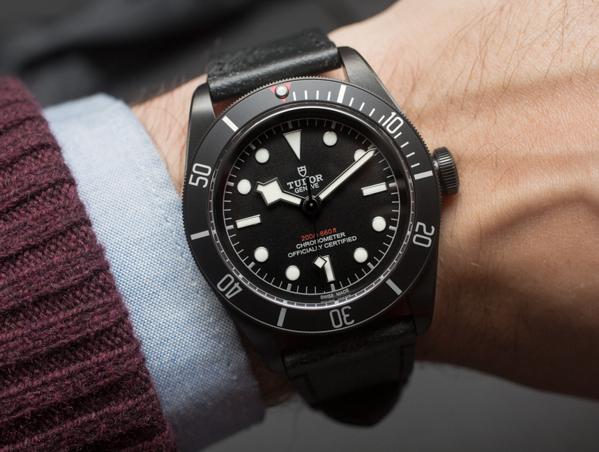 Tudor Heritage Black Bay Dark Replica Watch Hands-On Hands-On 