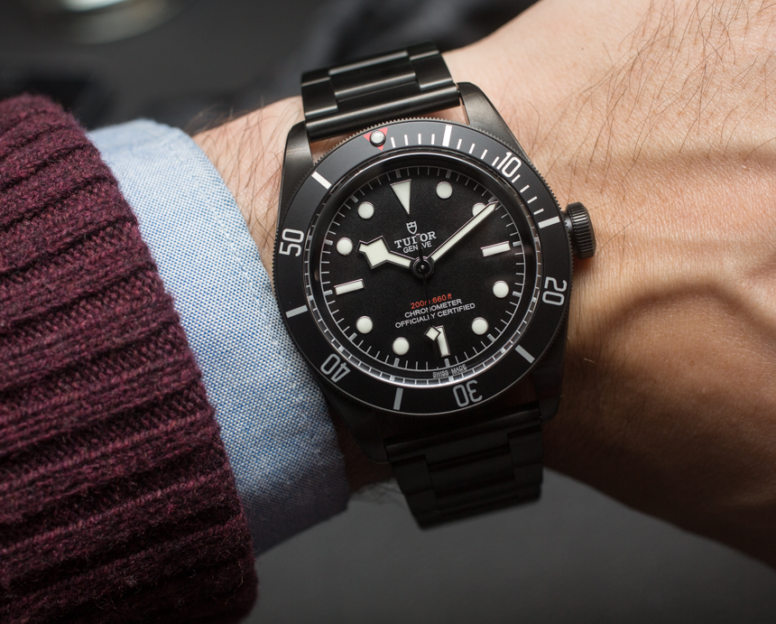 Tudor Heritage Black Bay Dark Replica Watch Hands-On Hands-On 