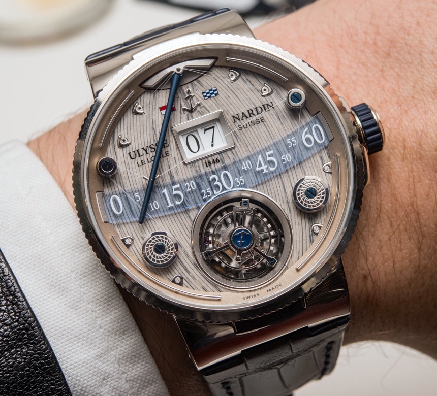 Ulysse Nardin Grand Deck Marine Tourbillon Replica Watch Hands-On Hands-On 