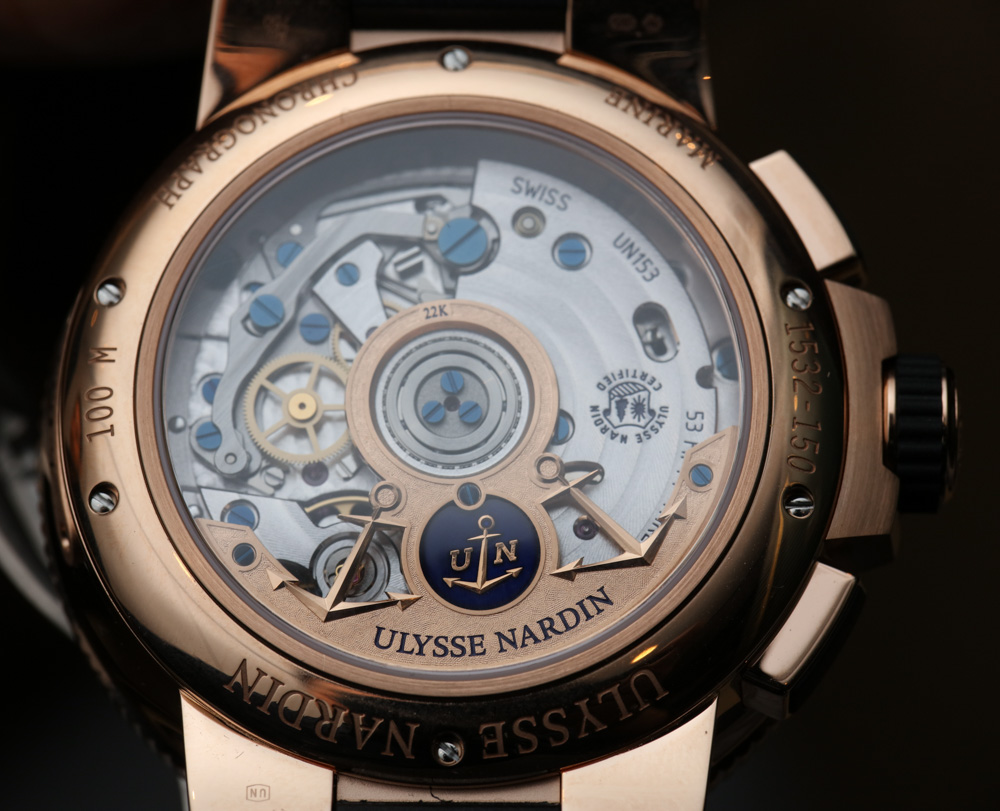 Ulysse Nardin Marine Chronograph Annual Calendar Replica Watch Hands-On Hands-On 