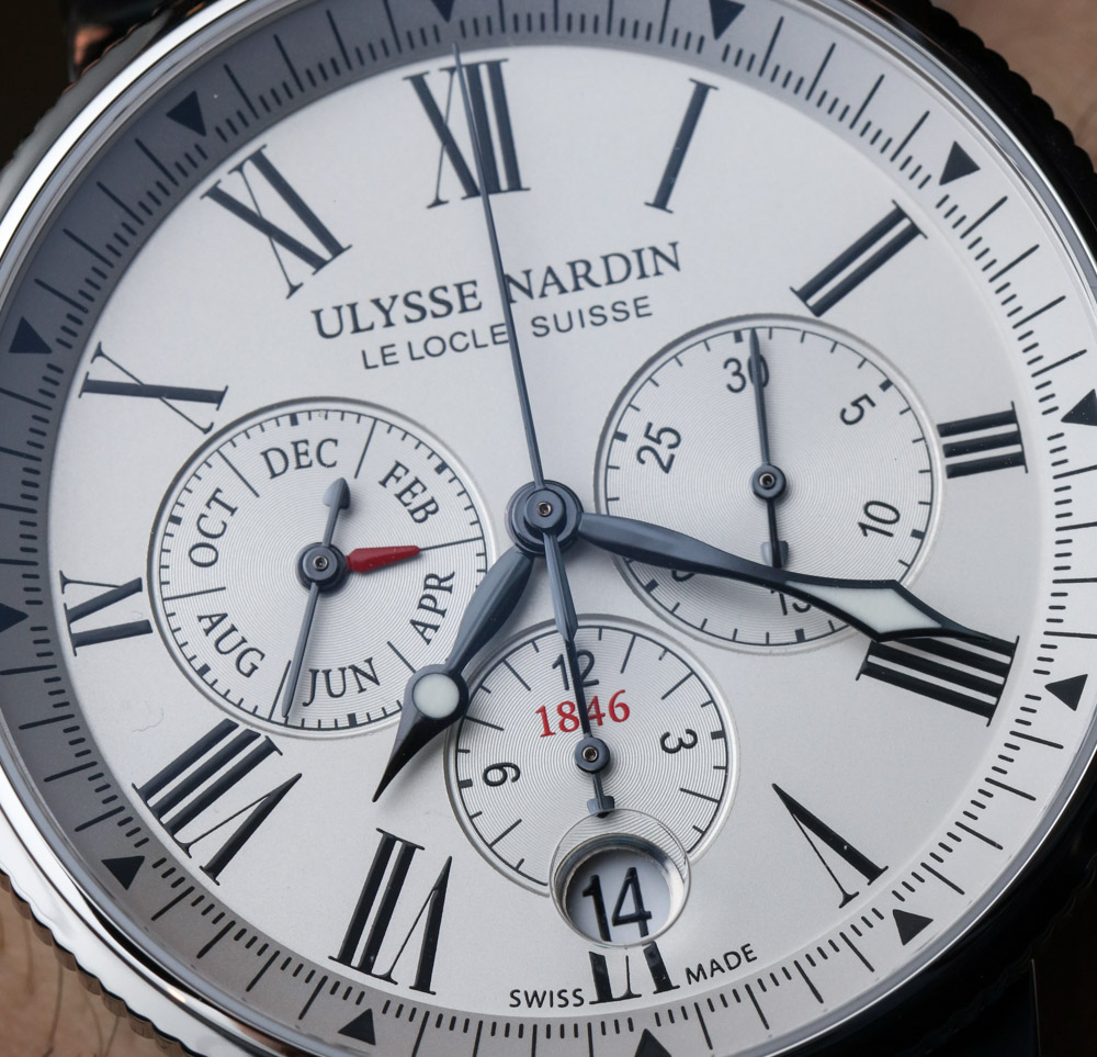 Ulysse Nardin Marine Chronograph Annual Calendar Replica Watch Hands-On Hands-On 