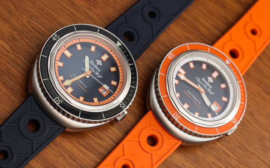 Zodiac Super Sea Wolf 68 Bronze & Other New 2016 Replica Watches Hands-On Hands-On 