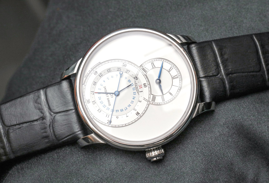 Jaquet Droz Grande Seconde Dual Time Replica Watch Hands-On Hands-On 