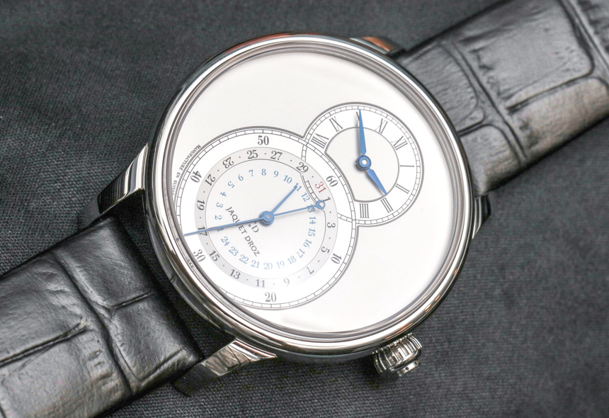 Jaquet Droz Grande Seconde Dual Time Replica Watch Hands-On Hands-On 