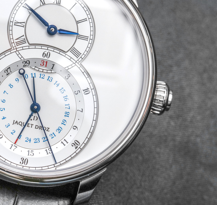 Jaquet Droz Grande Seconde Dual Time Replica Watch Hands-On Hands-On 