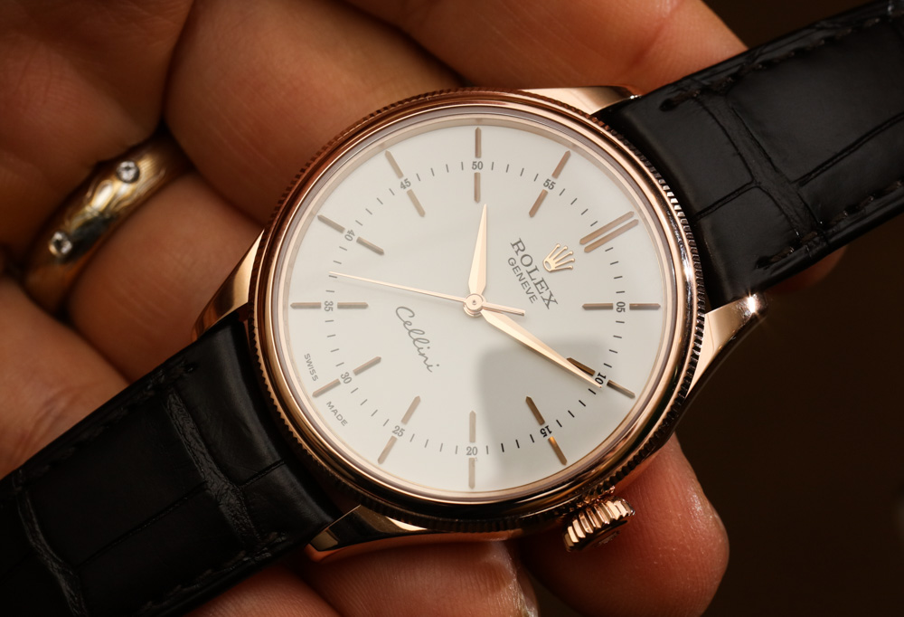 Rolex Cellini Time Replica Watch For 2016 With 'Clean Dial' Hands-On Hands-On 