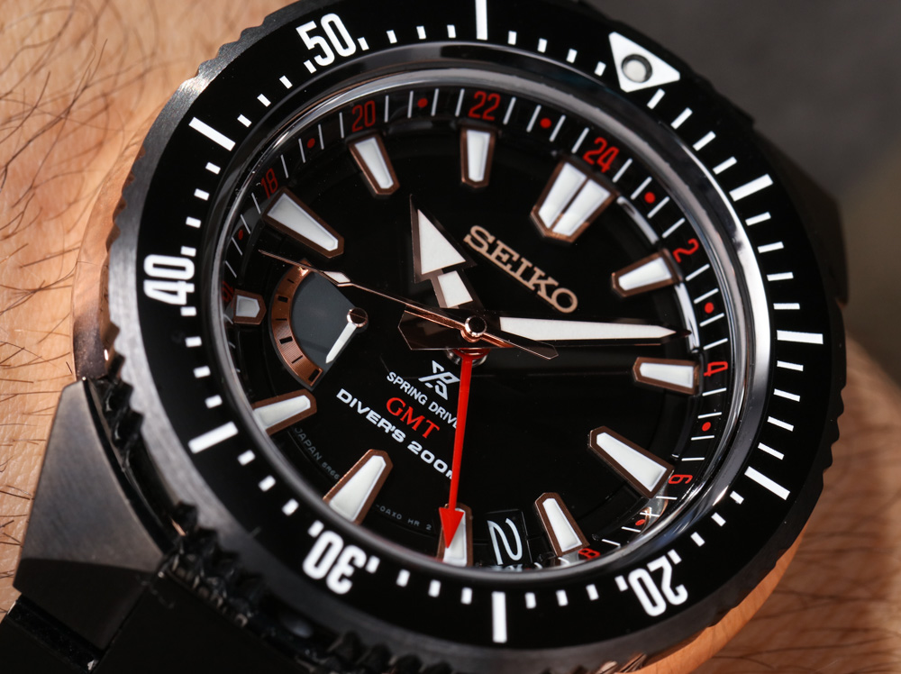 Seiko Prospex 200M Spring Drive GMT Replica Watch Hands-On Hands-On 