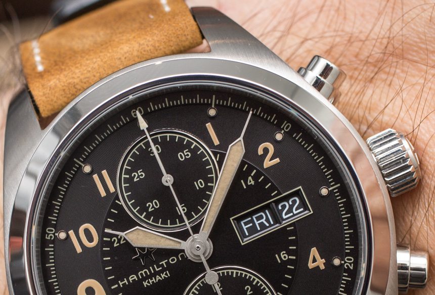 Hamilton Khaki Field Auto Chrono Replica Watch Hands-On Hands-On 