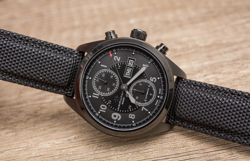 Hamilton Khaki Field Auto Chrono Replica Watch Hands-On Hands-On 