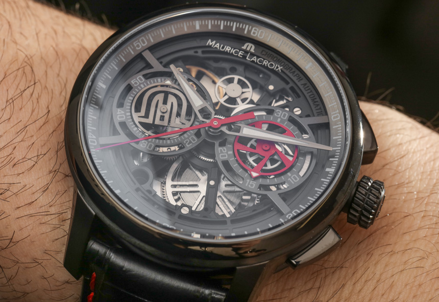 Maurice Lacroix Masterpiece Chronograph Skeleton Replica Watch Hands-On Hands-On 