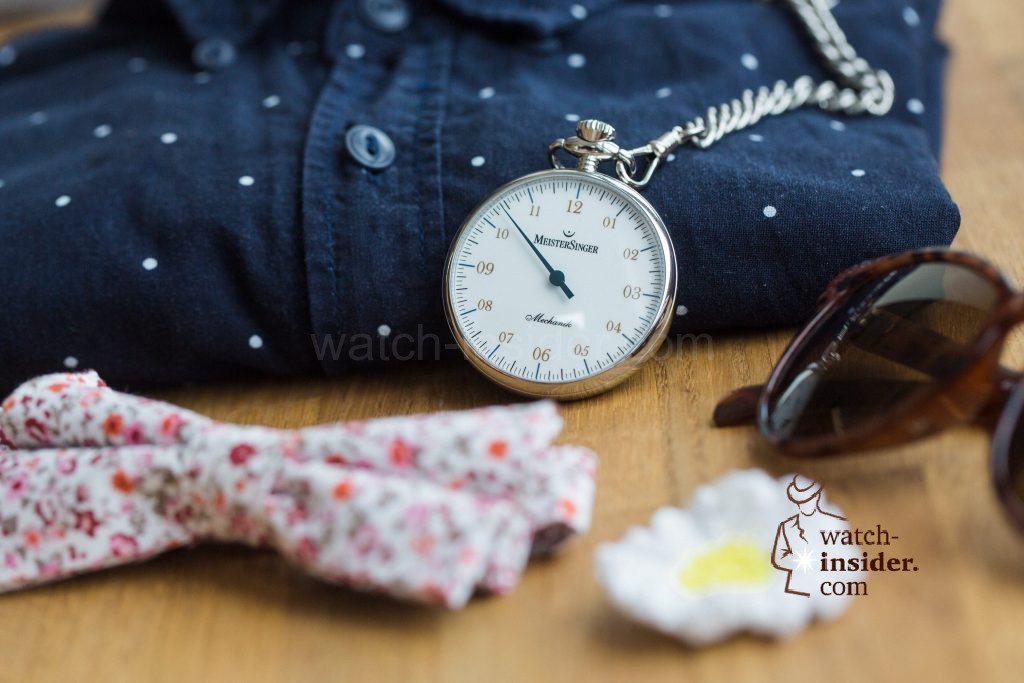 MeisterSinger. The pocket replica watch as companion for special moments...