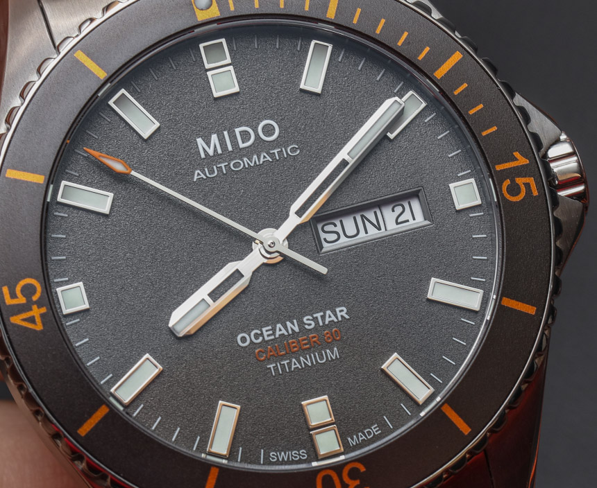 Mido Ocean Star Captain V Titanium Replica Watch Hands-On Hands-On 