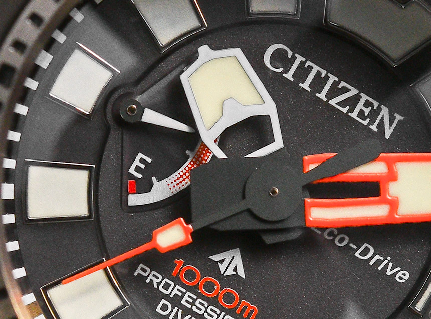 Citizen Eco-Drive Promaster Professional Diver 1000m Replica Watch Hands-On Hands-On 