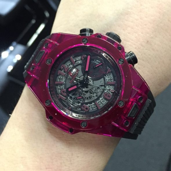 Hublot Big Bang Unico Sapphire Red and Blue