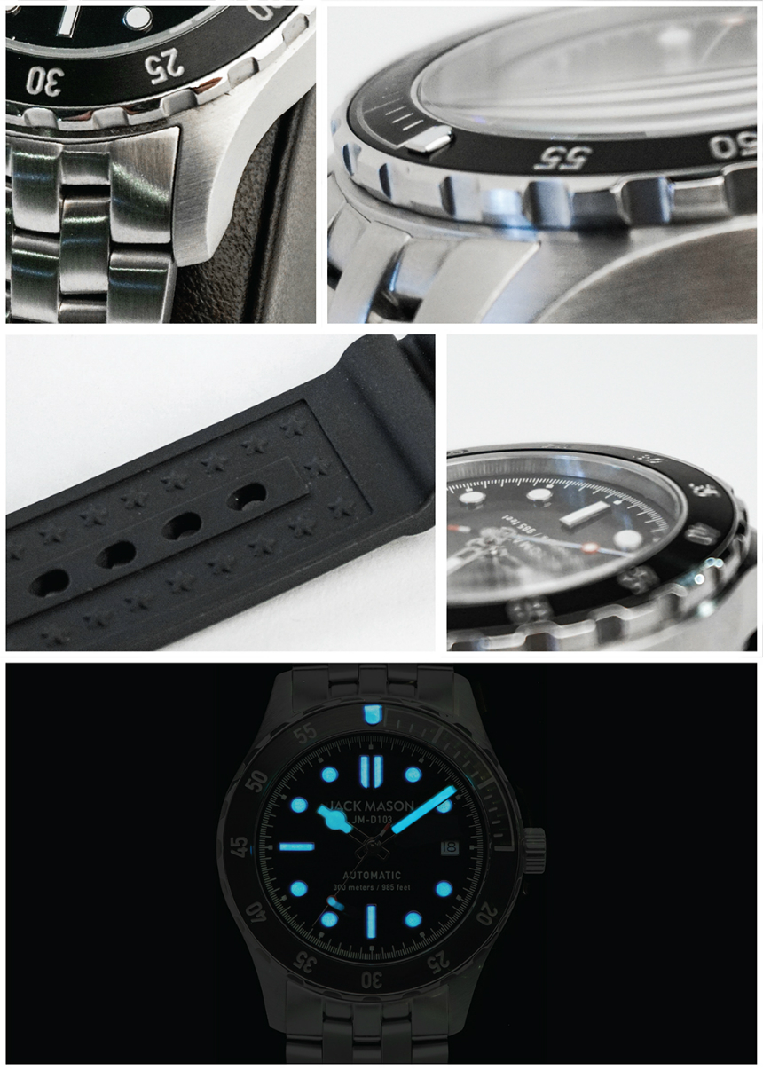 Jack Mason JM-D103 Automatic Dive Replica Watch Replica Watch Releases 