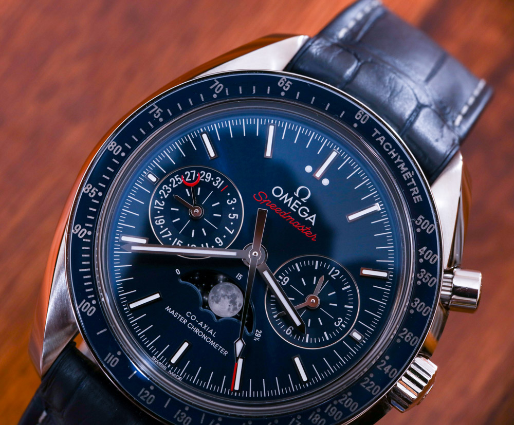 Omega Speedmaster Moonwatch Co-Axial Master Chronometer Moonphase Chronograph Replica Watch Review Wrist Time Reviews 