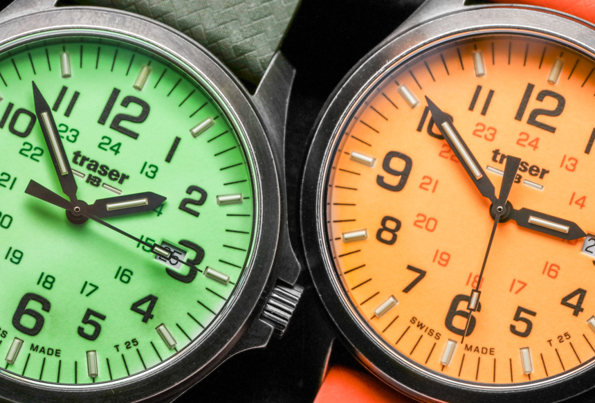 Traser P67 Officer Pro Gun Metal Lime & Orange Replica Watches Hands-On Hands-On 