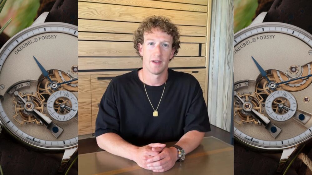 Mark Zuckerberg’s $1 million Greubel Forsey watch proves as controversial as his Meta changes