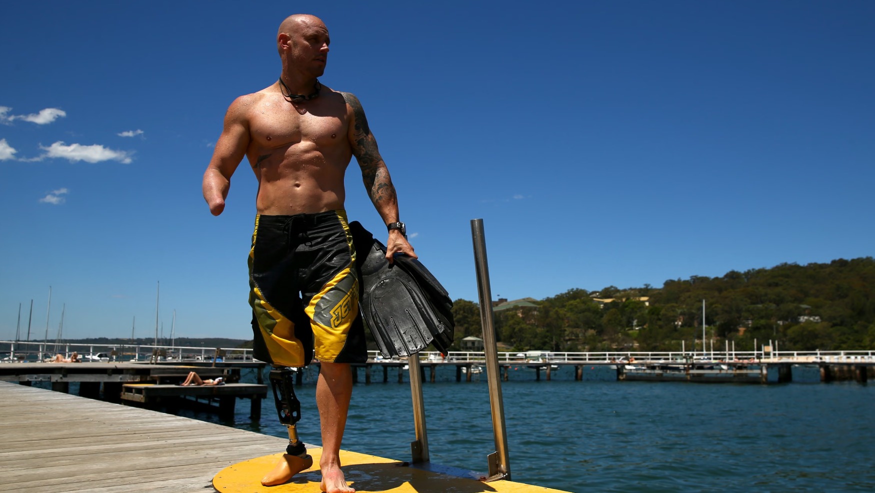 Australian shark attack survivor Paul de Gelder comes back for a second bite with new documentary series