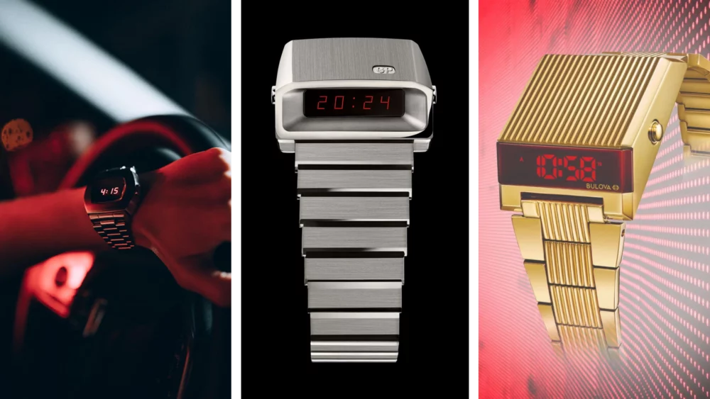 7 of the best modern LED watches that are a total blast from the past