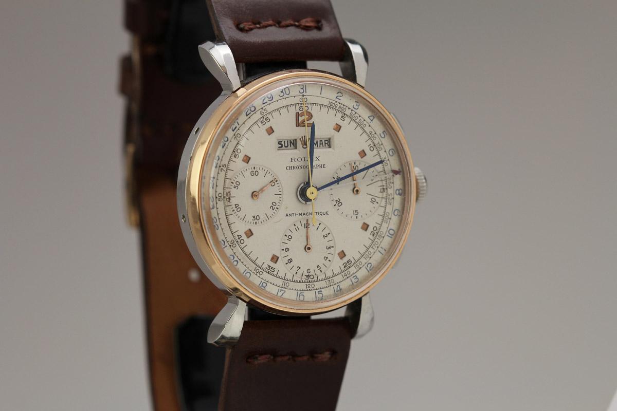 Replica Rolex Triple Calendar Chronograph Reference 4768